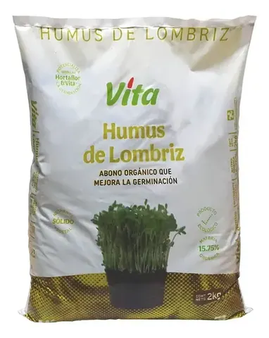 ABONO HUMUS DE LOMBRIZ 3 KG