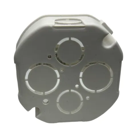 CAJETIN PLASTICO OCTAGONAL 1/2