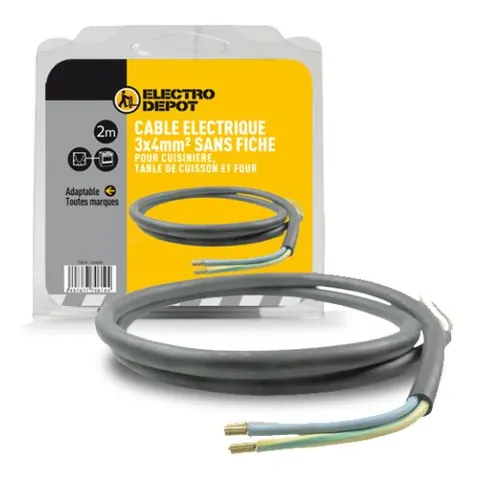 CABLE FORRADO P/COCINA ELECTRICA
