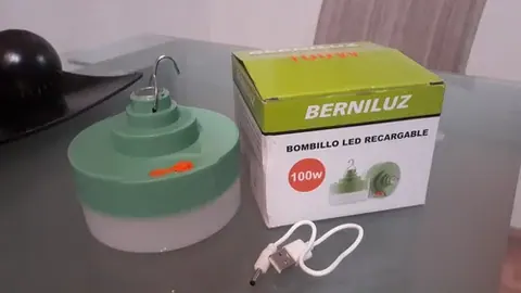 BOMBILLO RECARGABLE USB 20W BERNILUZ