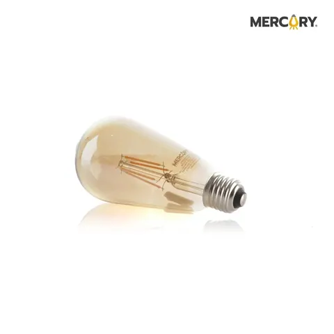 BOMBILLO VELA E-27 LED FILAMENTO 4W 2700
