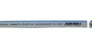 CANALETA PLASTICA 24MM X 14MM/2MTS