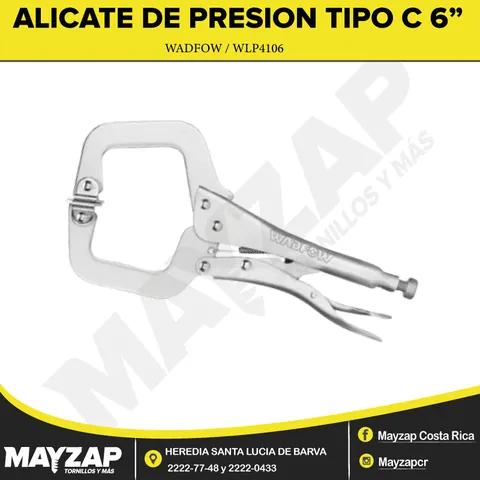 ALICATE DE PRESION TIPO CURVO 10"
