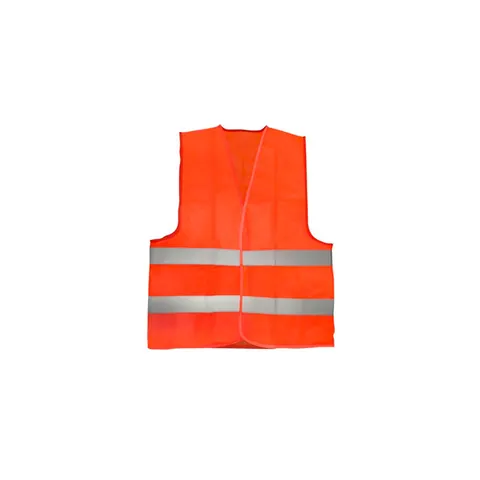 CHALECO SEGURIDAD REFLECTIVO NARANJA
