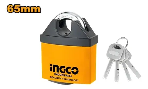 CANDADO HIERRO RES/INTERPERIE 65MM INGCO
