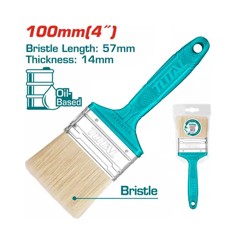 BROCHA M/PLASTICO 4" AZUL