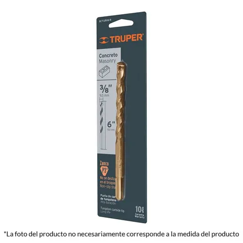 BROCA P/CONCRETO 5/32" BLISTER 2