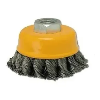CEPILLO ALAMBRE T/ COPA TRENZADO 4" X 5/
