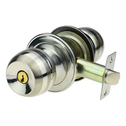 CERRADURA POMO CROMO C/3 LLAVE-BOTON