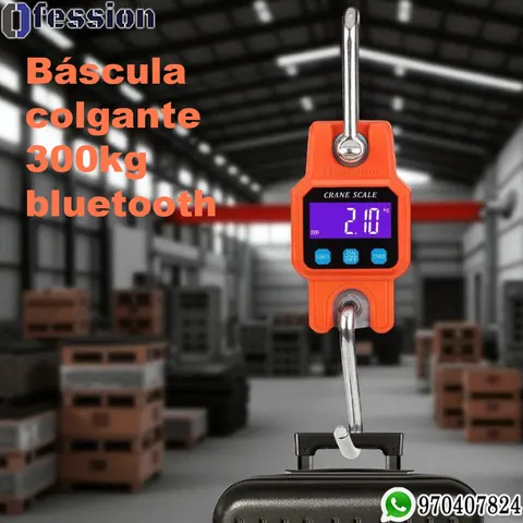 BASCULA ELECTRONICA 300KG