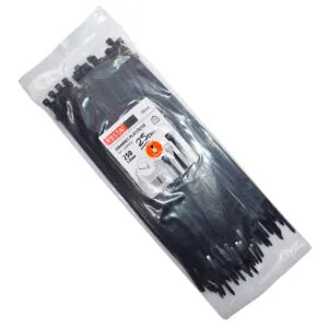AMARRE PLASTICO NEGRO 25CM