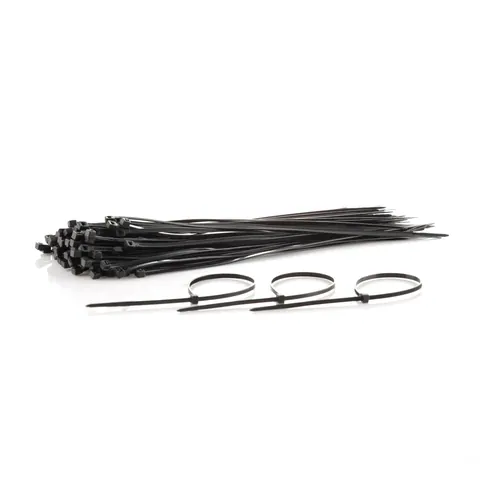 AMARRE PLASTICO NEGRO 20CM