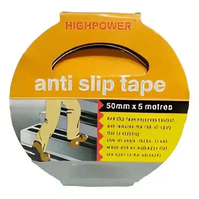 CINTA ADHESIVA ANTIDESLIZANTE NEGRO