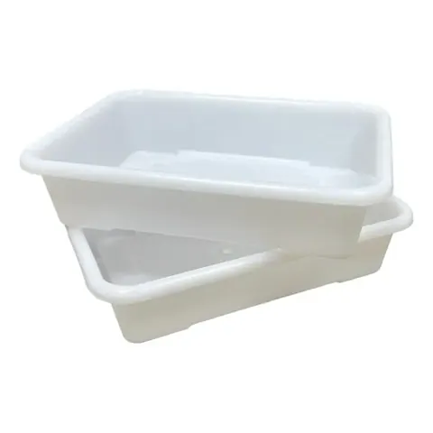 BATEA PLASTICA BLANCA