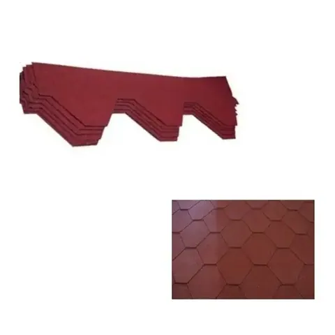 CINDU TEJA ASFALT ROJA 22 UNID X 3M
