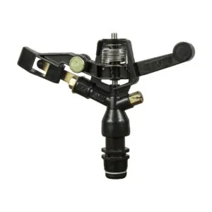 ASPERSOR PLASTICO NEGRO 3/4 BOQUI BRONCE