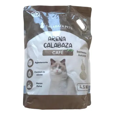 ARENA DE GATO CALABAZA 4.5KG
