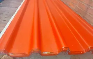 CINDU LAMINA ACEROLIT CUAD.  ROJA 6 MTS