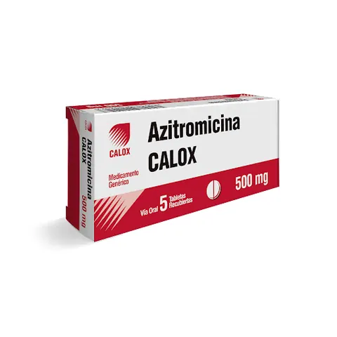 AZITROMICINA 500 MG X 3 TAB (CALOX)