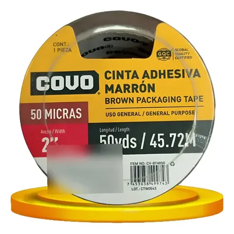 CINTA EMBALAR TRANSP 45MTS