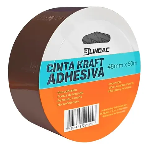 CINTA EMBALAR MARRON 48MM X 50M