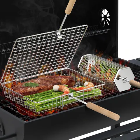 CESTA PARRILLA JUEGO P/ FREG. 1 1/2
