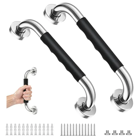 BARRA DE AGARRE P/BAÑO A/INOX 30CM